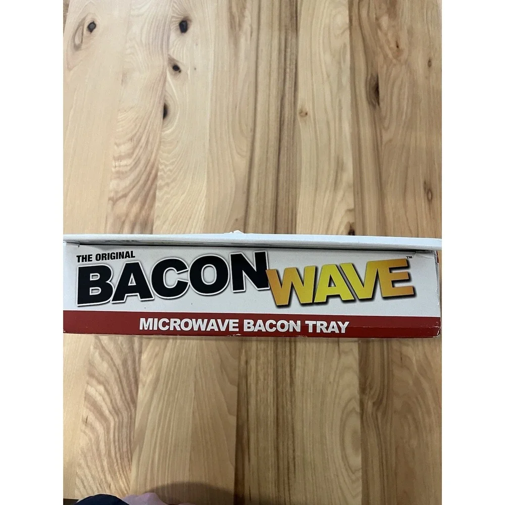 Original Bacon Wave Emson As Seen On TV OPEN BOX Microwave Bacon Tray
